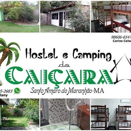 Hostel e Camping Caiçara Santo Amaro do Maranhao Exterior foto